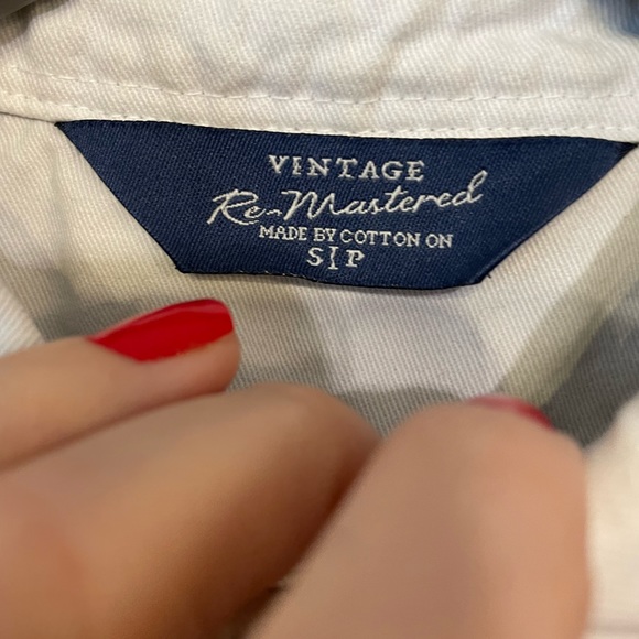 Men’s 90’s inspired Cotton On Polo- size small - Picture 3 of 5